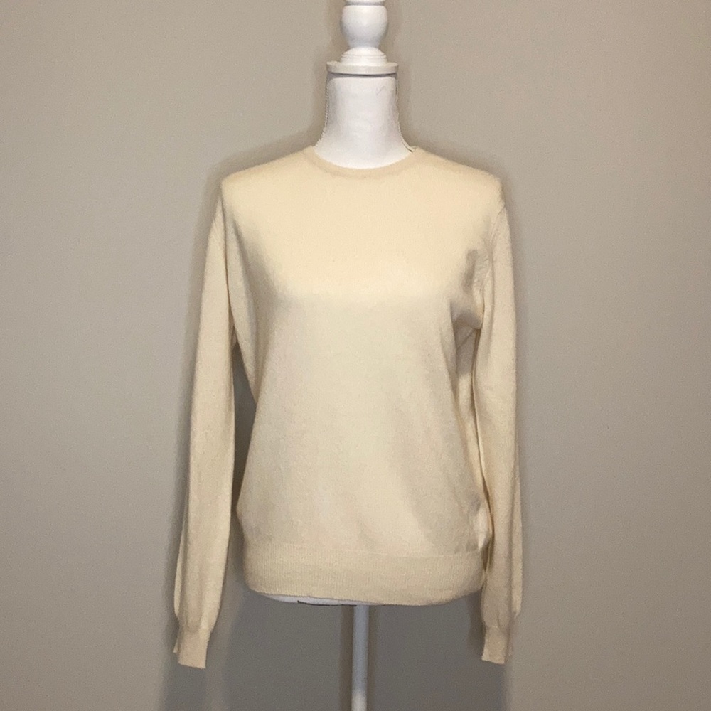 Charter Club 100% Cashmere Crew Neck Sweater